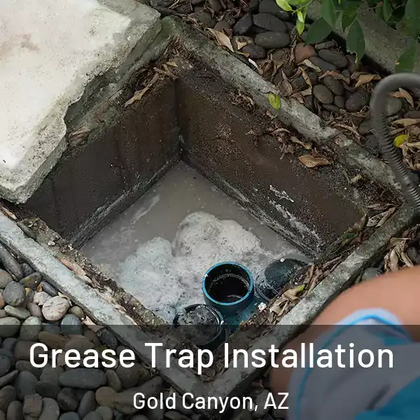  Grease Trap Installation Gold Canyon, AZ
